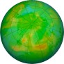 Arctic ozone map for 2024-07-17